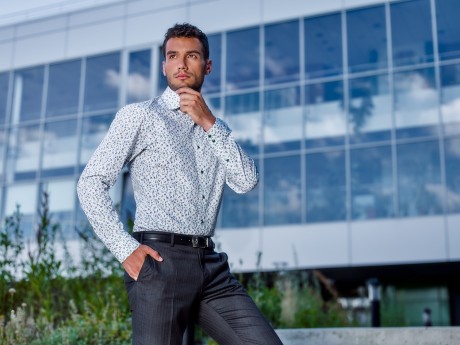 Pánská business košile na míru