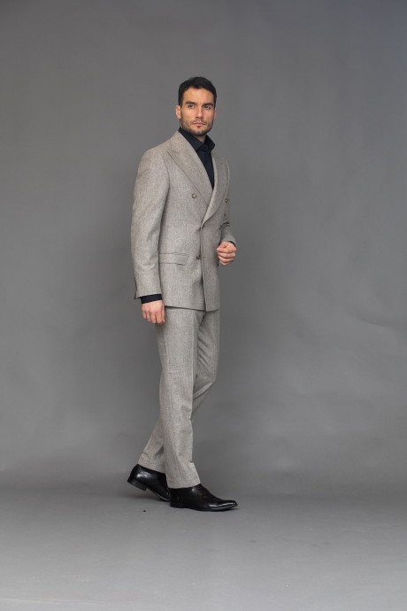Pánský šedý oblek na míru