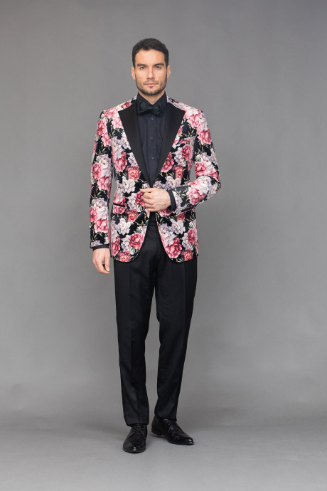 Květované pánské sako na míru
